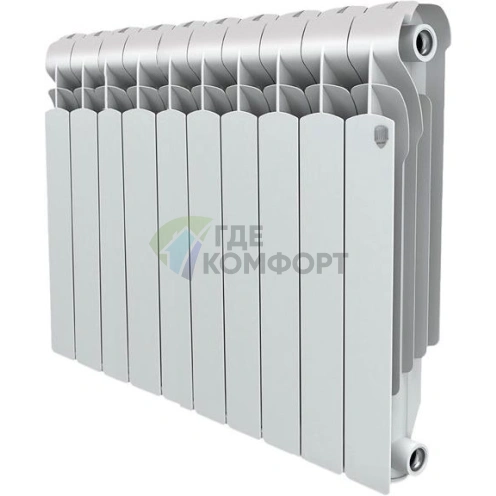 Радиатор алюминиевый Royal Thermo Indigo 500 10 секций - фото 1