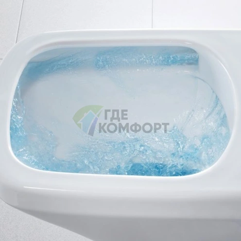 Подвесной унитаз Duravit DuraStyle с антигрязевым покрытием (25420900001) - фото 3