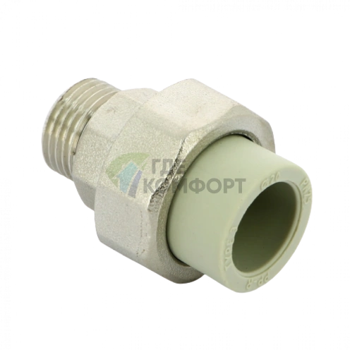 Разъёмное соединение PPR с наружной резьбой 20x1/2 FV-Plast - фото 3