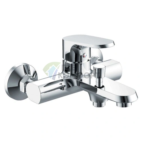 Смеситель для ванны с душем Bravat Pure F6105161C-01 с высоким изливом - фото 1