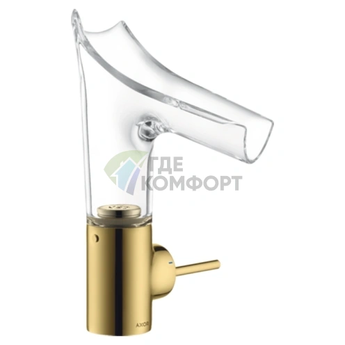 Смеситель для раковины AX Starck V в цвете полированное золото (12112990) - фото 1