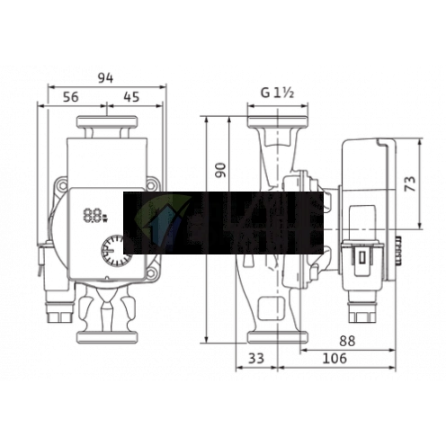 Циркуляционный насос Wilo Yonos PICO 25/1-8 - фото 3