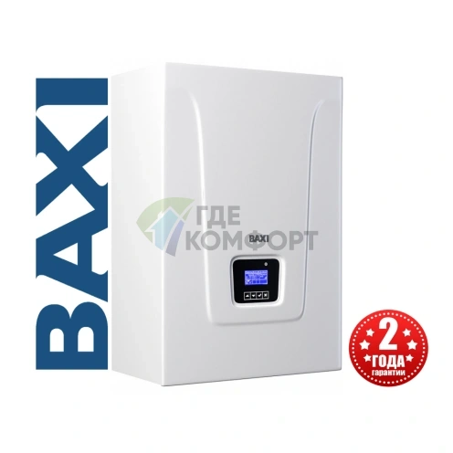 Электрический котел Baxi Ampera Plus 18, 18 кВт, E8403118, настенный, одноконтурный - фото 2