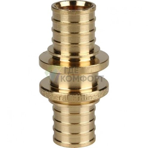 Муфта для труб из сшитого полиэтилена STOUT соединительная равнопроходная 20 аксиальная - фото 4