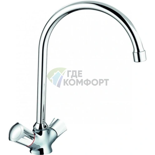 Стильный смеситель Rush Pioneer PI7950-23 для функциональной кухни - фото 1