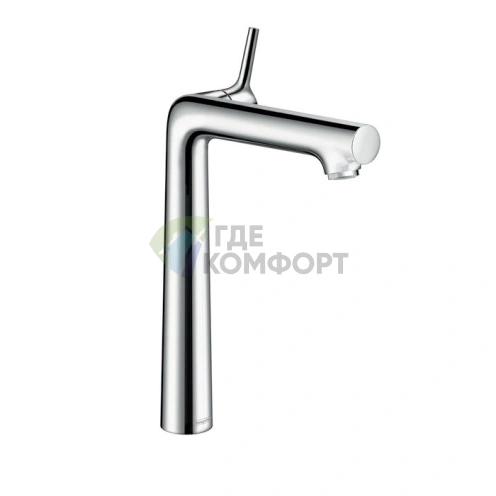 Смеситель для раковины Hansgrohe Talis S, 1 отверстие, с донным клапаном, хром (72115000) - фото 1