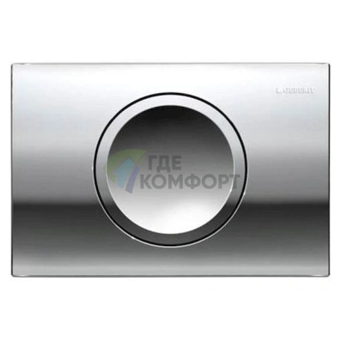 Кнопка смыва Geberit Delta 11 хром - фото 1