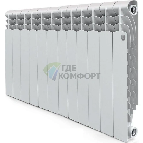 Радиатор алюминиевый Royal Thermo Revolution 500 12 секций - фото 1