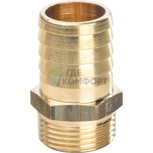 Штуцер с наружной резьбой STOUT НР 3/4 x 20 - фото 2