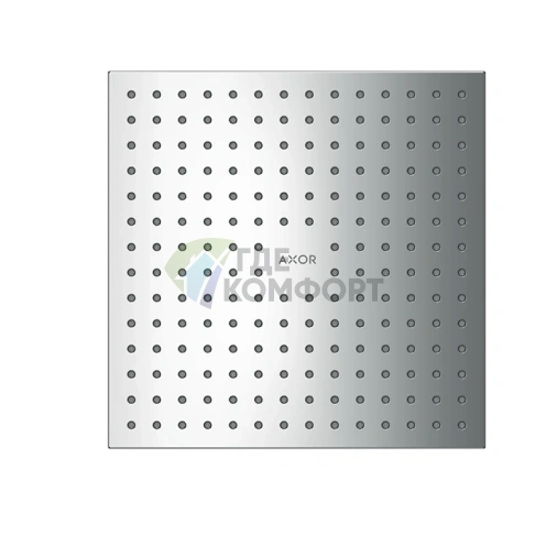 Потолочный душ AX ShowerSolution 250x250 мм, 2 струи, хром (35313000) - фото 1