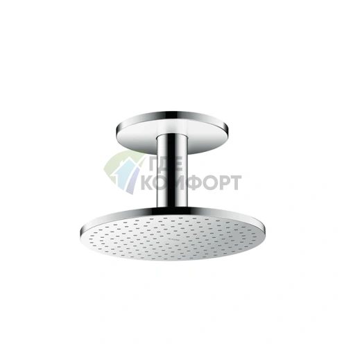 Верхний душ AX ShowerSolution 250 мм, потолочный монтаж, хром (35286000) - фото 1