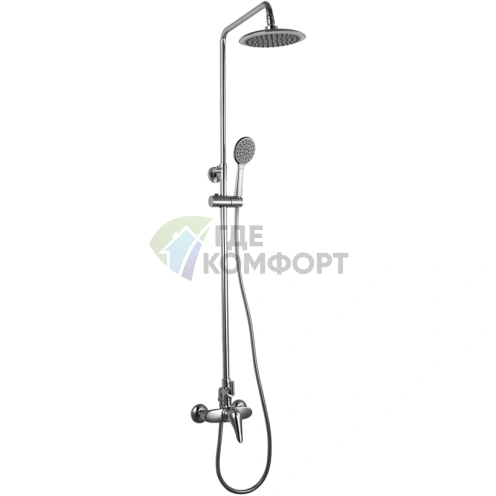 Душевая стойка Lemark Poseidon LM4260C — готовый комплект для вашей ванной - фото 1