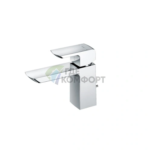Смеситель для раковины TOTO SG/Jewelhex с системой Comfort Glide и донным клапаном в хроме (TLG02301R) - фото 1