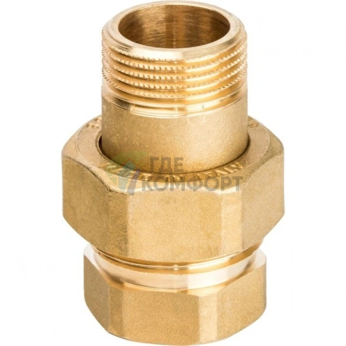 Разъемное соединение STOUT американка ВН с плоским уплотнением 3/4 латунное - фото 11