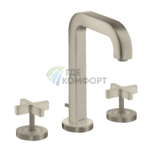 Смеситель для раковины AX Citterion в цвете шлифованный никель (39133820) - фото 1