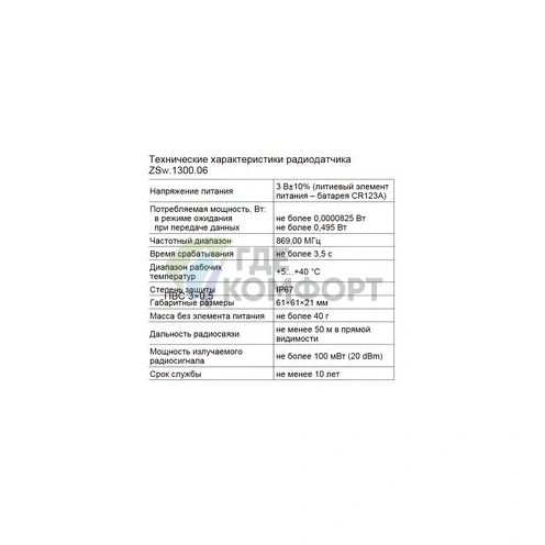 Система защиты от протечек воды ZEISSLER + TUYA 1/2