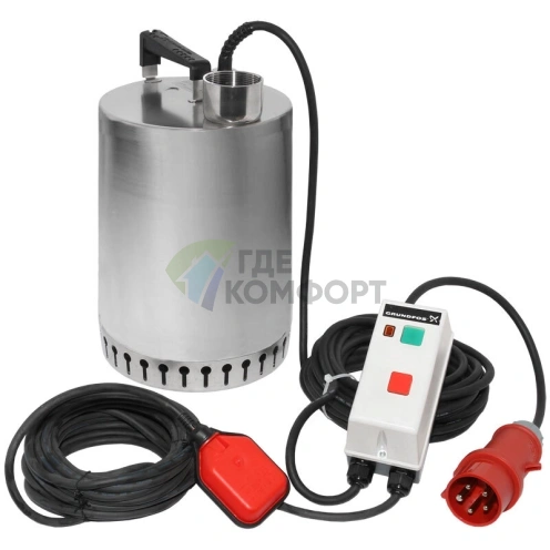 Дренажный насос AP12.50.11.A3 3x400V Grundfos, 96023874 (Грундфос) - фото 1