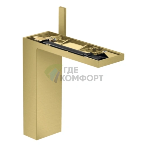 Смеситель для раковины AX MyEdition 70: шлифованная медь без панели (47022950) - фото 1