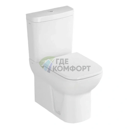 Унитаз-компакт VitrA S20: эргономичный дизайн и система микролифта - фото 1