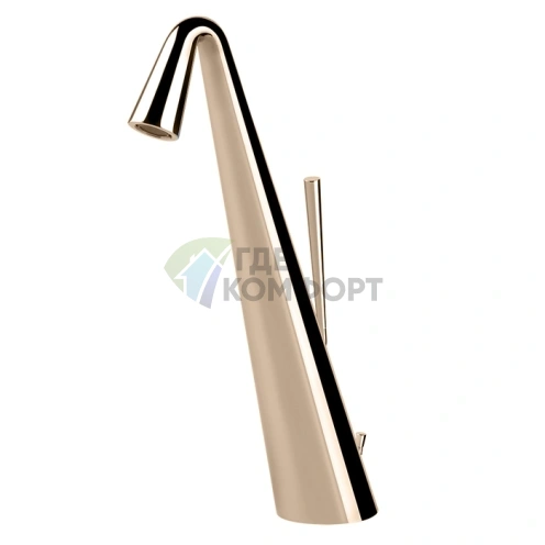 Смеситель для раковины Gessi Cono высокий, цвет Copper PVD (45004#030) - фото 1