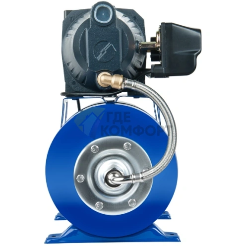 Насосная станция UNIPUMP AUTO JET 100 L-S с г/а 24 л нерж. сталь - фото 2