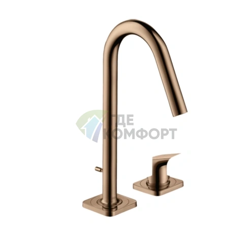 Смеситель для раковины AX Citterio M в полированном красном золоте (34132300) - фото 1