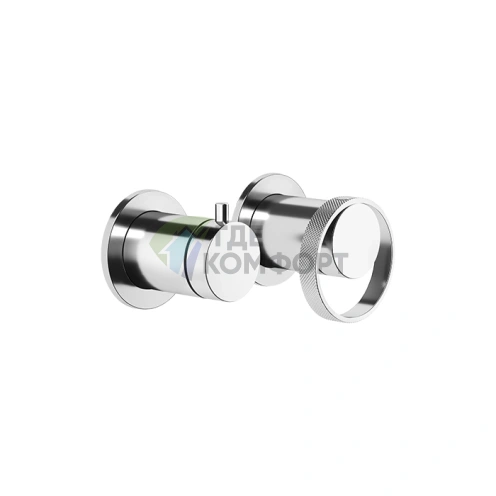 Gessi Anello Встраиваемый Однорычажный Смеситель на 2 Выхода с Переключателем (Хром) (63380#031) - фото 1