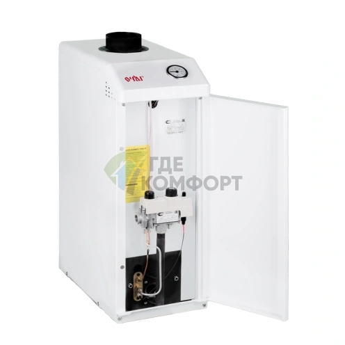 Напольный газовый котел Очаг КСГ-12.5 Е - фото 1