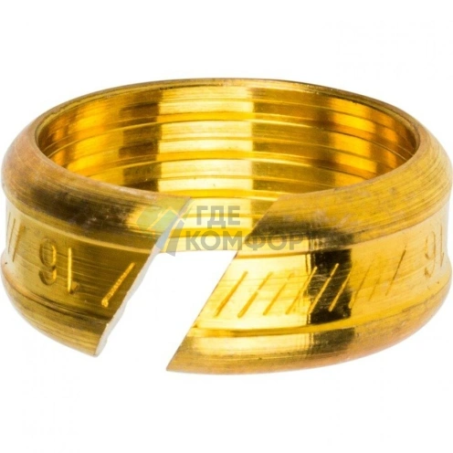 Фитинг STOUT компрессионный для труб из сшитого полиэтилена red 16x2-0x3/4 - фото 13