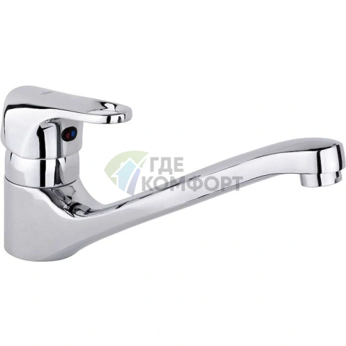 Смеситель для кухни Timo Nordic 0153F — однорычажный, хром - фото 1