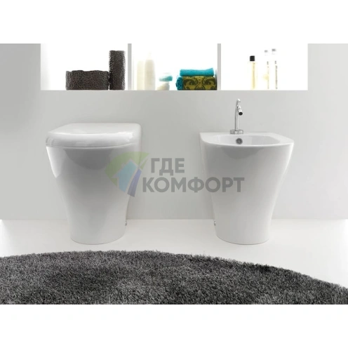 Унитаз приставной Kerasan Aquatech 371601 - фото 4