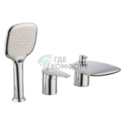 Смеситель Lemark Status LM4445C для борта ванны - фото 1