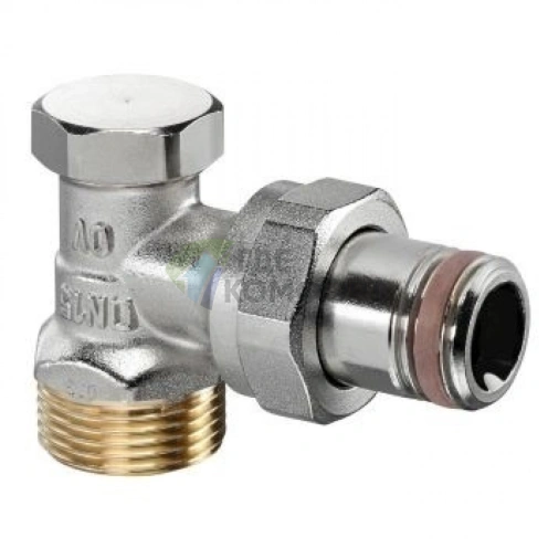 Вентиль на обратную подводку 1/2 x 3/4 НР, угловой Combi 2 Oventrop - фото 1