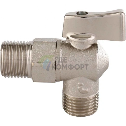 Кран шаровой для подключения бачков 1/2х1/2 Itap - фото 3