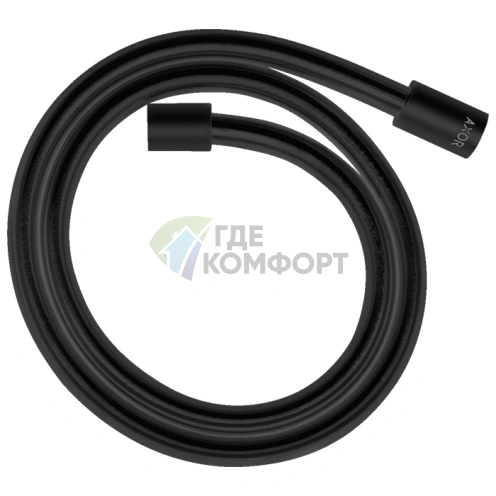 Стильный матовый черный шланг AX Starck 1250 мм (28282670) - фото 1