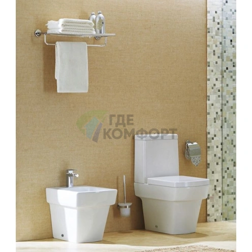 Подвесной унитаз-компакт BelBagno Mattino: элегантный дизайн - фото 2