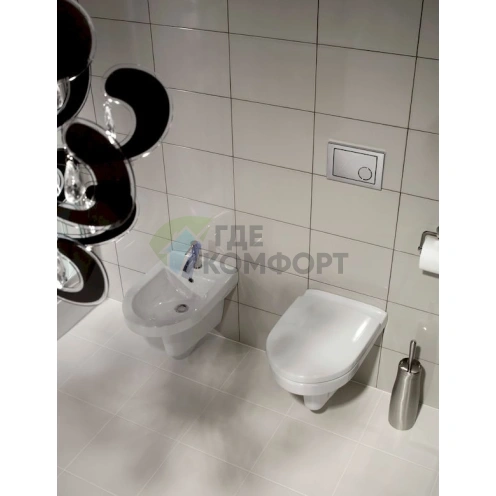 Cersanit Olimpia B — подвесной унитаз с микролифтом крышки - фото 5