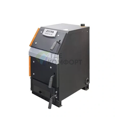 Твердотопливный одноконтурный напольный котел Zota Тополь-ВК 16 (16кВт) - фото 1