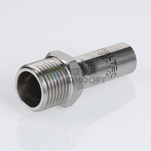 Пресс-вставка с наружной резьбой 54 мм х 2 из нержавеющей стали VTi.906.I.005409 VALTEC (ВАЛТЕК) - фото 4