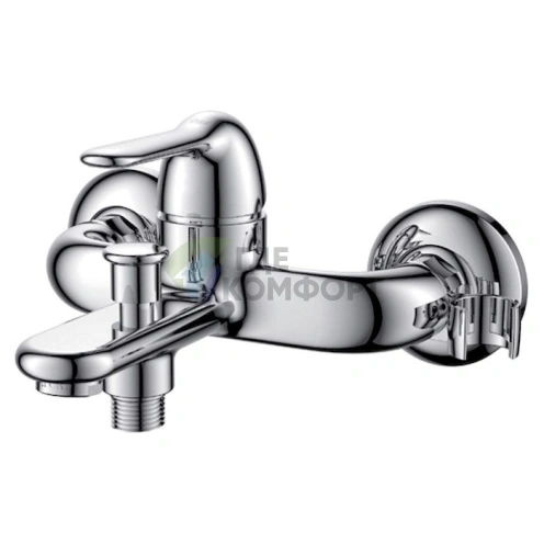 Смеситель для ванны с душем D K Ambrosius Rhein DA1343201 (хром) - фото 4