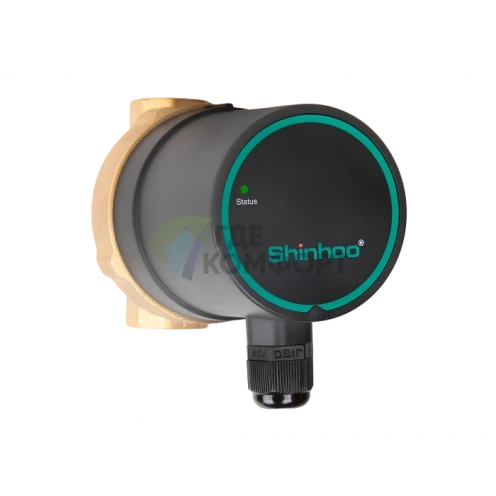 Насос рециркуляционный Shinhoo INSTANT 15-1.5 II BL 80мм 5Вт 1x230В 50Гц Rp 1/2