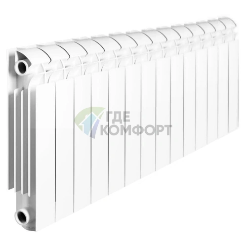 Радиатор Global Sfera 500 14 секции биметаллический - фото 1