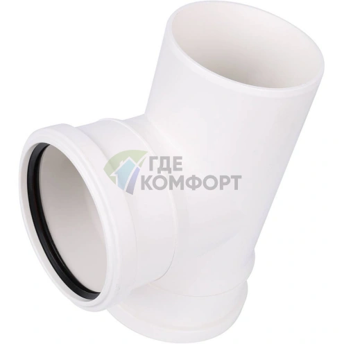 Тройник Sinikon КОМФОРТ ПЛЮС D110x110x87 508029.k - фото 3