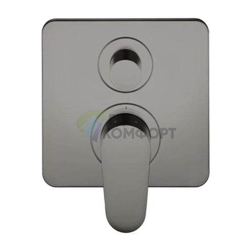 Смеситель для ванны AX Citterio M в полированном черном хроме (34425330) - фото 1