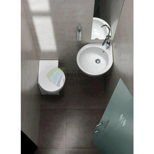 Угловой приставной унитаз Hatria You-Me - фото 4