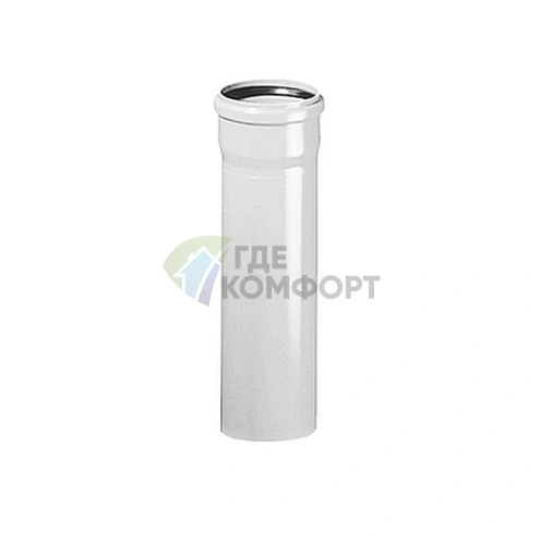 Труба канализационная К/П 110х3000мм Sinikon (Синикон) - фото 1