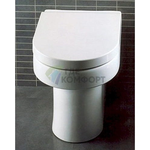 Приставной унизат Hatria Daytime: компактный и стильный напольный унитаз - фото 9