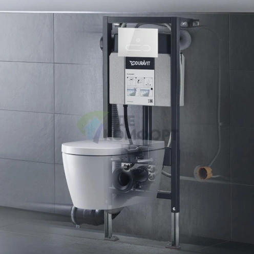 Сиденье-биде Duravit SensoWash F Lite белое (612001012000310) - фото 1