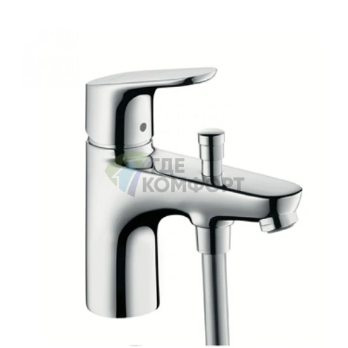 Смеситель Hansgrohe Focus для борта ванны с вакуумным переключателем, хром (31930000) - фото 1