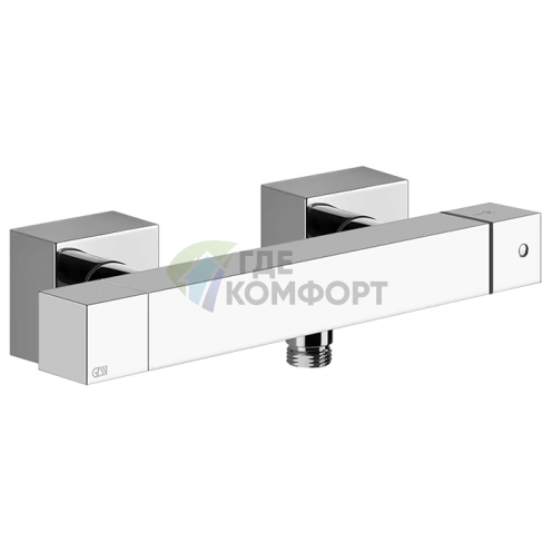 Термостатический смеситель Gessi Rettangolo K для ванны с автоматическим переключением на душ (19431#031) - фото 1